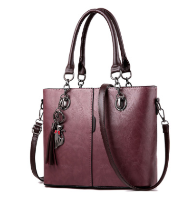 Luxury Handbags Leather Shoulder Bag - J Micheal
