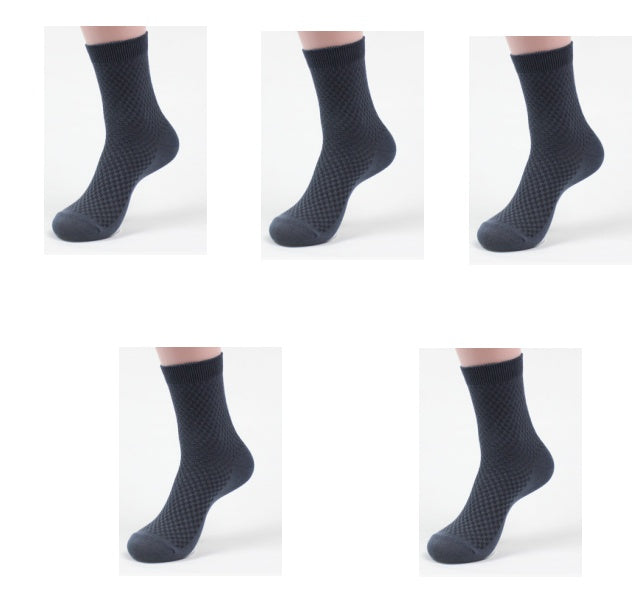 Socks men's new bamboo fiber men's socks - J Micheal