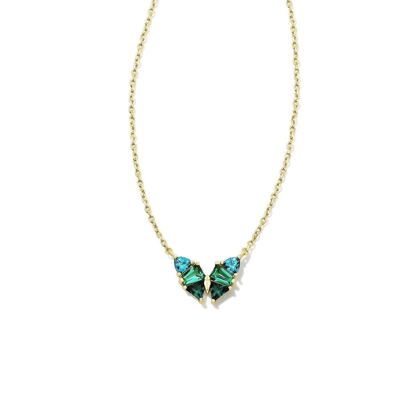 Stainless Steel Necklace Crystal Pendant - J Micheal
