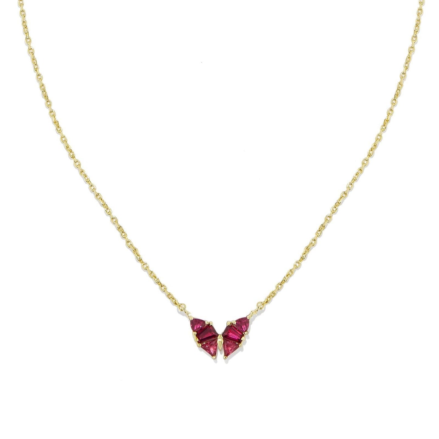 Stainless Steel Necklace Crystal Pendant - J Micheal