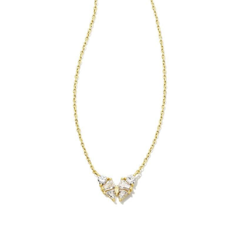 Stainless Steel Necklace Crystal Pendant - J Micheal
