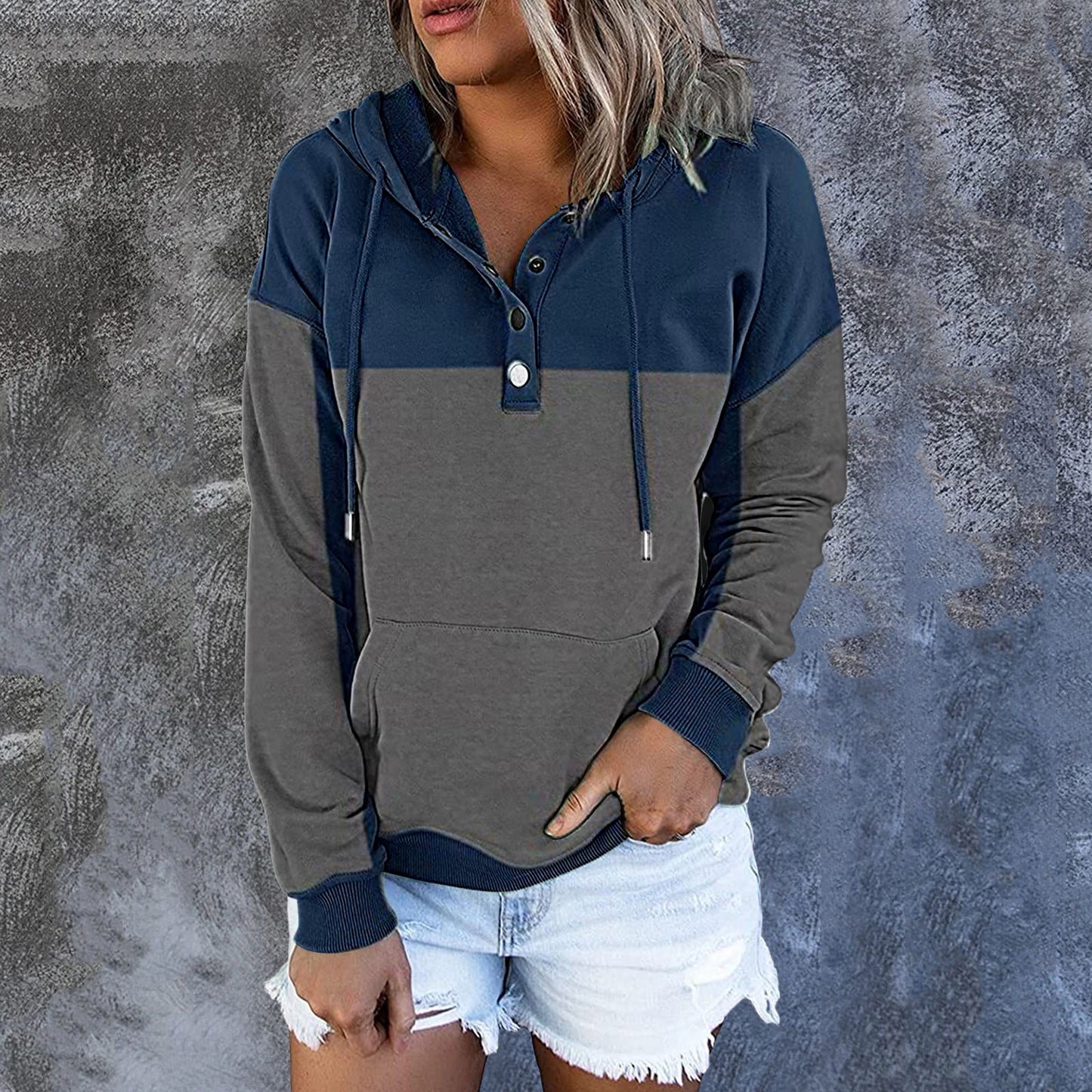 Pullover Fashion Thin Cotton Solid Dark Sweater - J Micheal