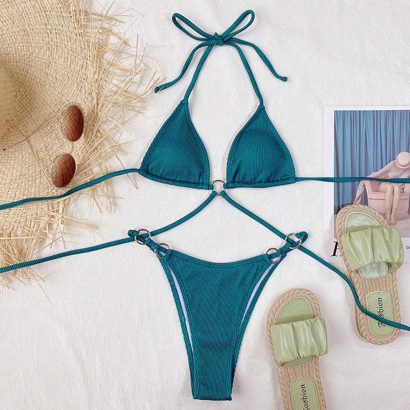 Women Swimwear Sexy Beach Bikini Set Bathing Suit - J Micheal