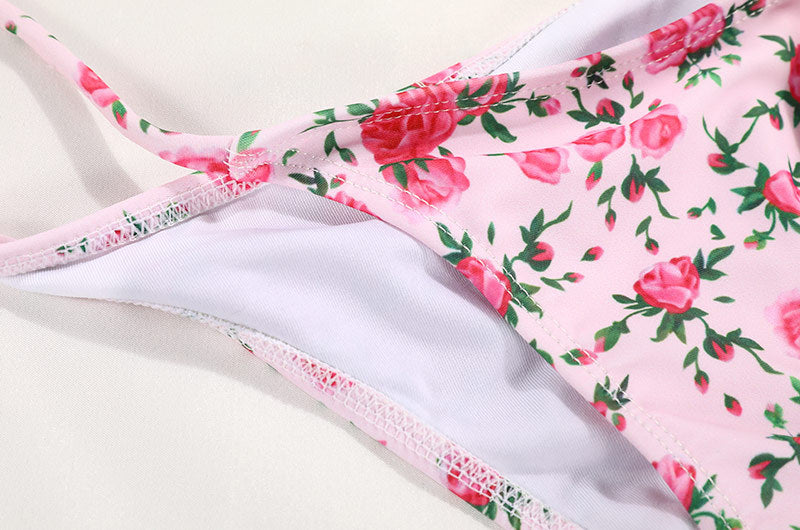 Swimwear Women's Printed Strap Bikini - J Micheal