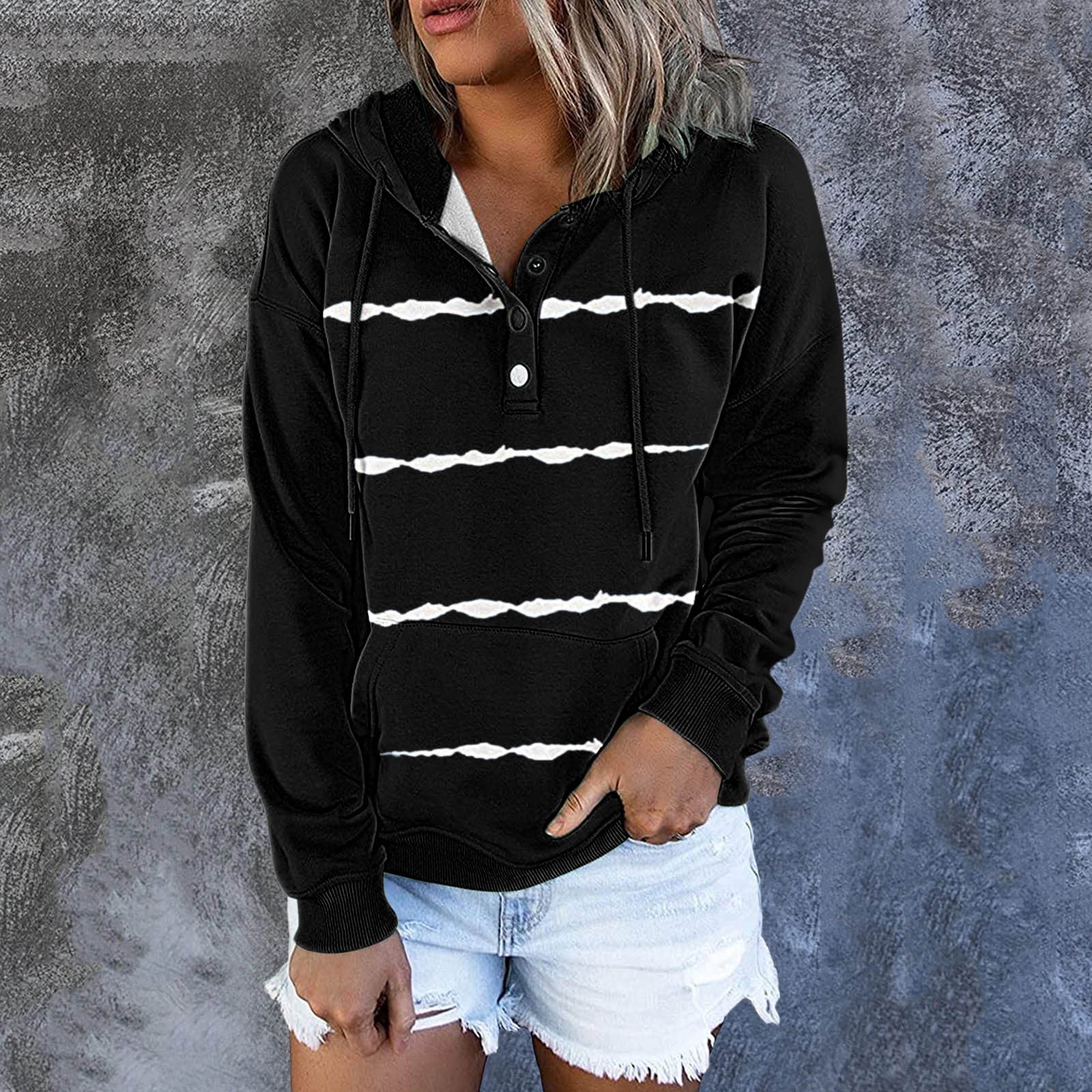 Pullover Fashion Thin Cotton Solid Dark Sweater - J Micheal