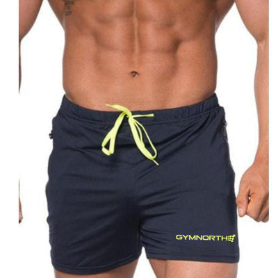 Mens Quick-drying Fitness Swimming Trunks Swimwear Sports Gym Run Shorts Casual Summer Beach Board Shorts - J Micheal