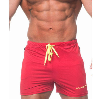 Mens Quick-drying Fitness Swimming Trunks Swimwear Sports Gym Run Shorts Casual Summer Beach Board Shorts - J Micheal
