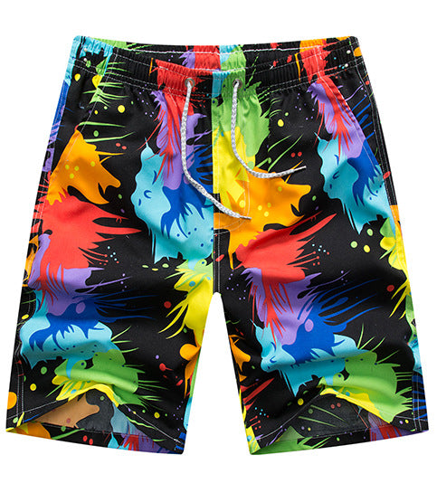 Mens Swim Trunks Quick Dry Swim Shorts with Mesh Lining Funny Swimwear - J Micheal