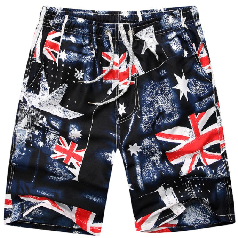 Mens Swim Trunks Quick Dry Swim Shorts with Mesh Lining Funny Swimwear - J Micheal