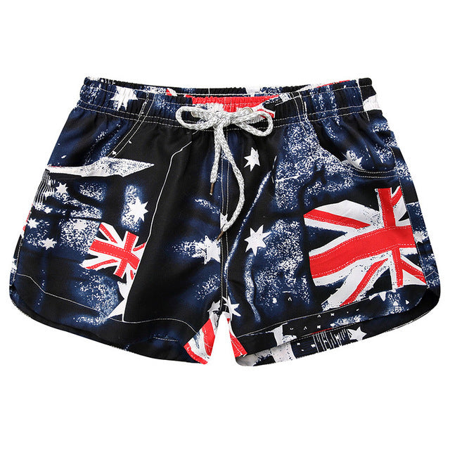 Mens Swim Trunks Quick Dry Swim Shorts with Mesh Lining Funny Swimwear - J Micheal