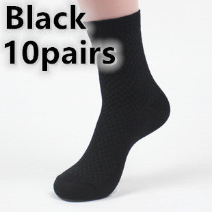 Socks men's new bamboo fiber men's socks - J Micheal