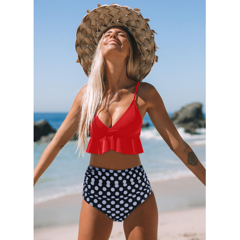 Ruffled swimwear - J Micheal