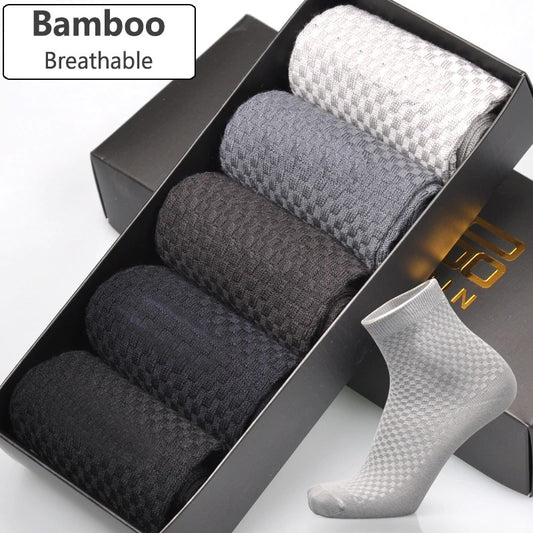 Socks men's new bamboo fiber men's socks - J Micheal