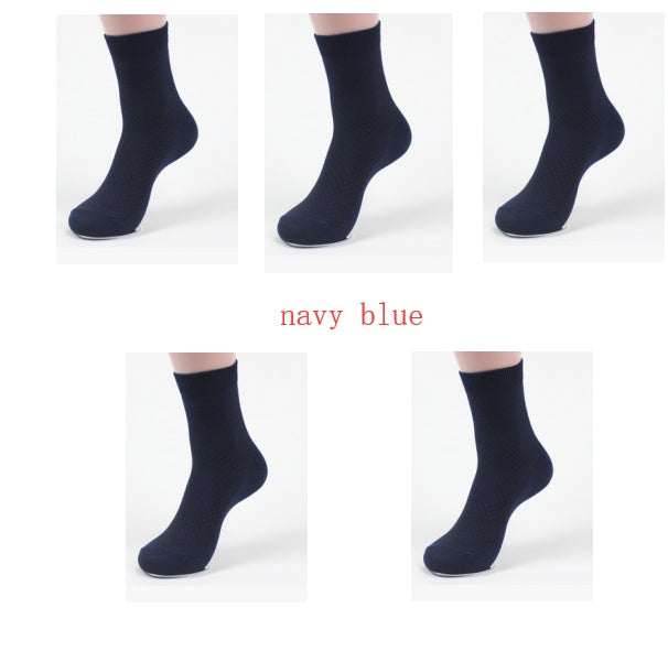Socks men's new bamboo fiber men's socks - J Micheal