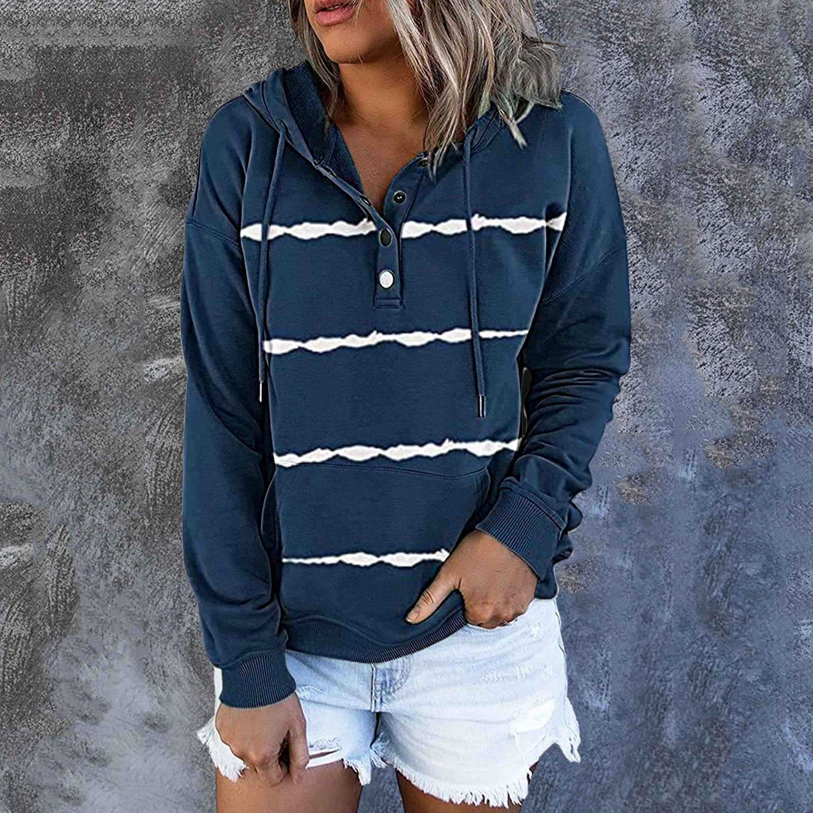 Pullover Fashion Thin Cotton Solid Dark Sweater - J Micheal