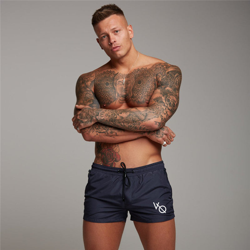 New Mens Sexy Swimsuit Swimwear Men Swimming Shorts Men Briefs Beach Shorts Sports Suits Surf Board Shorts Men Swim Trunks - J Micheal