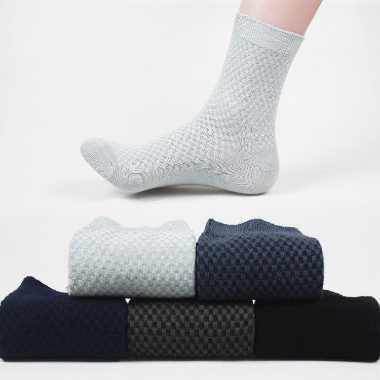 Socks men's new bamboo fiber men's socks - J Micheal