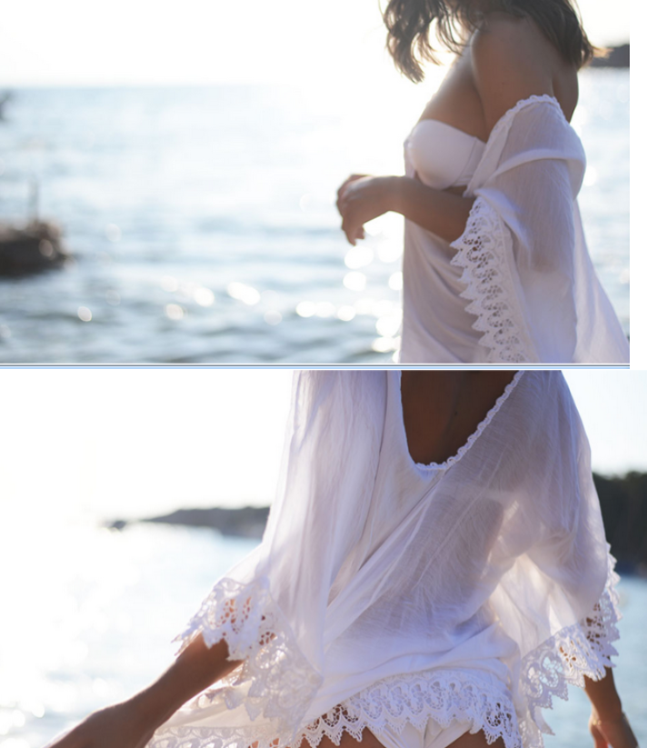 Tasselled Beach Coverup - J Micheal