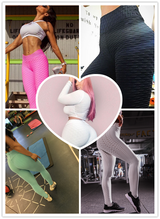 Booty Lifting Anti Cellulite Scrunch Leggings Without Pocket - J Micheal