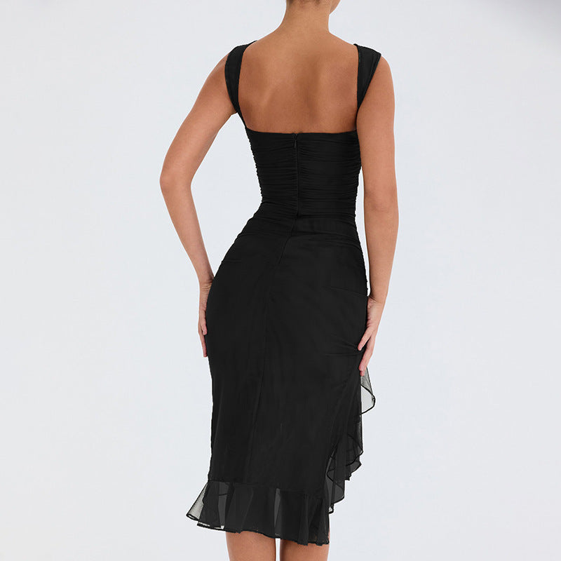 Summer Slim Skinny Sleeveless Dress For Women Fashion Party Club Dresses - J Micheal