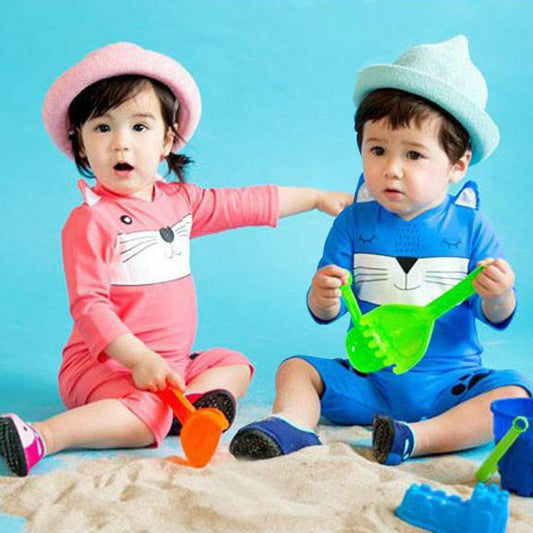 Warm Swimwear For Infants And Toddlers 1-3 Years Old - J Micheal