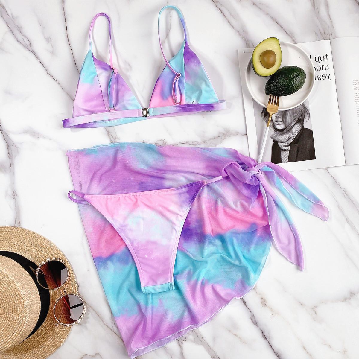 Women's Swimwear Triangle Micro Bikini Set Swimwear - J Micheal