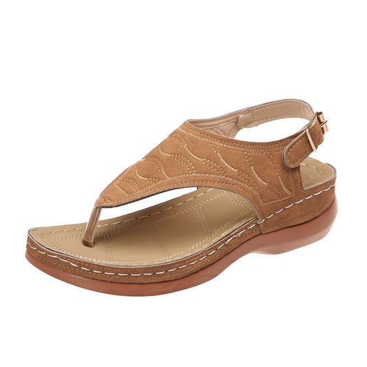 Women's Chunky High Heels Open Toe Sandal - J Micheal
