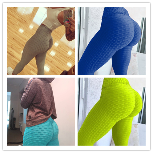 Booty Lifting Anti Cellulite Scrunch Leggings Without Pocket - J Micheal