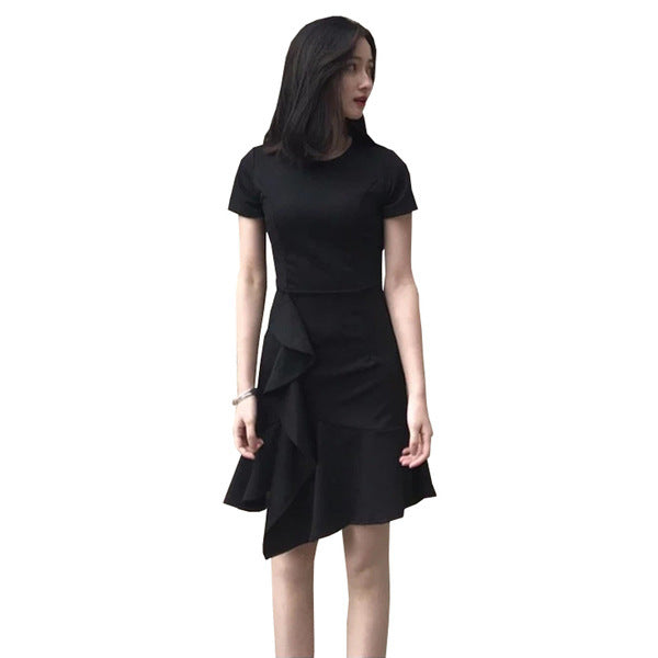 Feminine Dress Little Black Dress - J Micheal