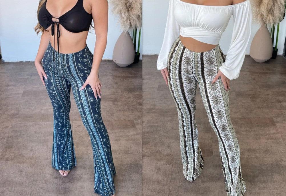 High Elastic Tight Women's Pants Slim Sexy Print Trousers Womens Clothing - J Micheal