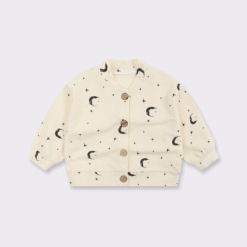 Moon and Start Toddler top - J Micheal