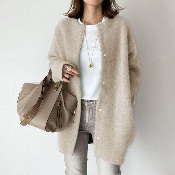 Soft Knitted Coat For Slimming Sense Of Design Women Cardigans Loose Jacket Autumn And Spring - J Micheal