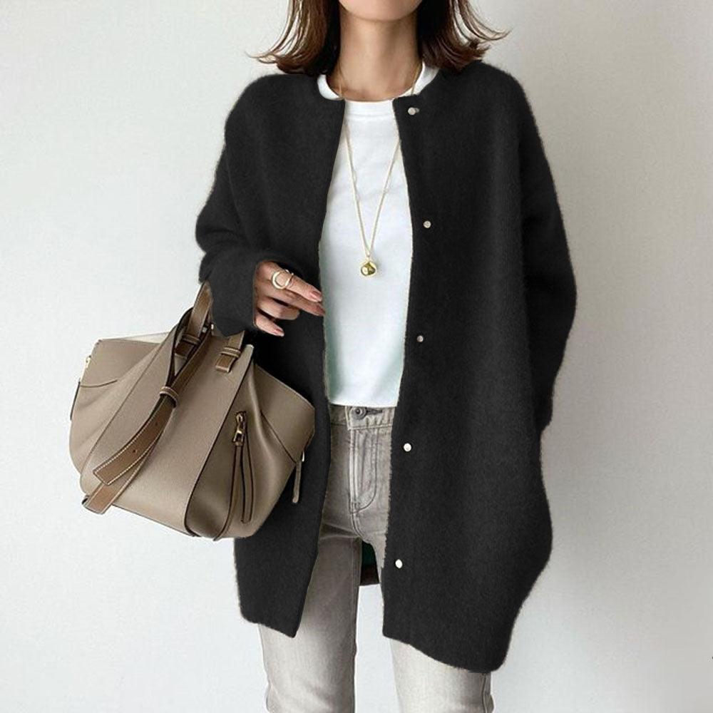 Soft Knitted Coat For Slimming Sense Of Design Women Cardigans Loose Jacket Autumn And Spring - J Micheal