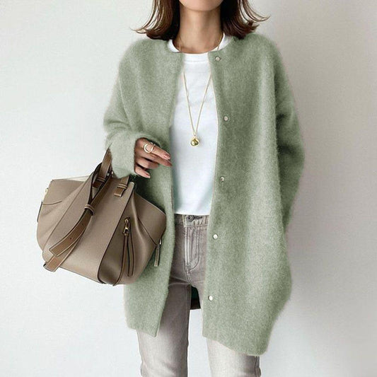 Soft Knitted Coat For Slimming Sense Of Design Women Cardigans Loose Jacket Autumn And Spring - J Micheal